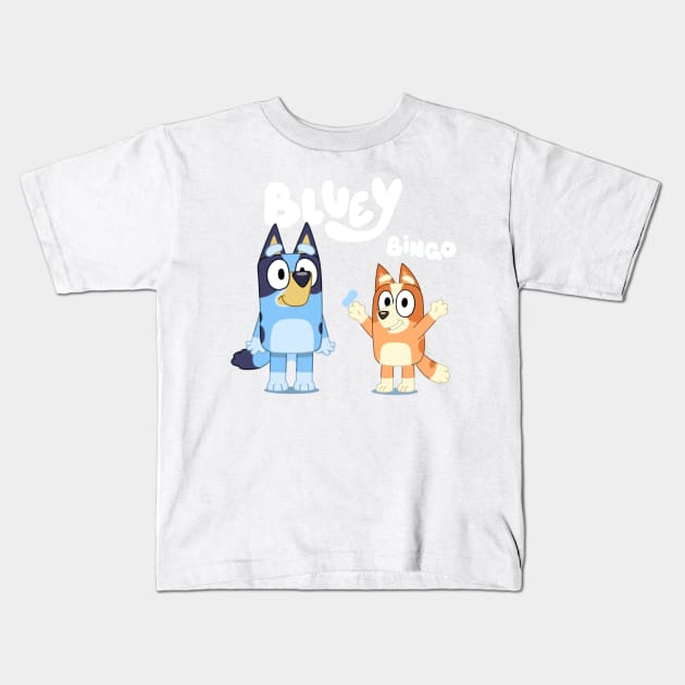 Bluey & Bingo Kids T-Shirt by Inspire Gift